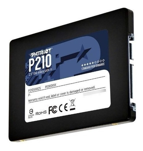Ssd Disco Solido 1tb Patriot P210 Sata 3 Gamer Pc Notebook