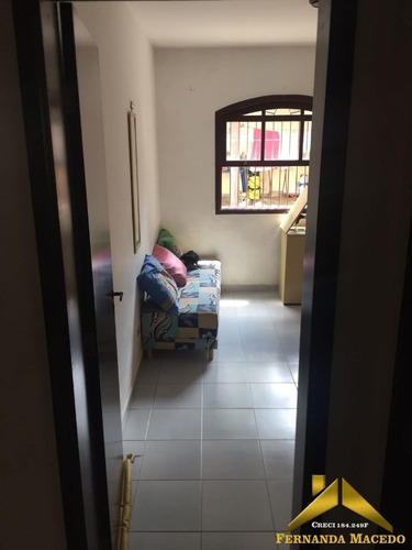 Sobrado Grande Com 3 Quartos A 500m Da Praia Em Itanhaém - Ca00019 - 34079318