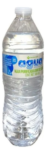 Agua Natural Purificada Members Mark 500 Ml Libre De Sodio