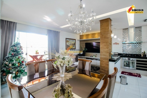 Imagem 10 de 27 de Apartamento Cobertura À Venda, 3 Quartos, 1 Suíte, 2 Vagas, Manoel Valinhas - Divinópolis/mg - 45121