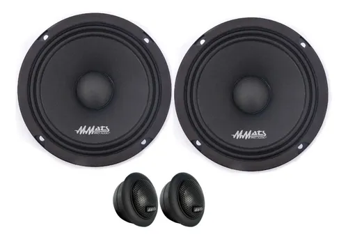 comprar Set Medios Mmats 6.5 Pa601 Open Show + Tweeter Gft1 Titanio