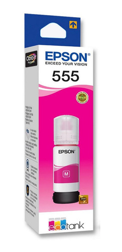 Botella Epson Ecotank T555 (t555320-al) Magenta Cuo