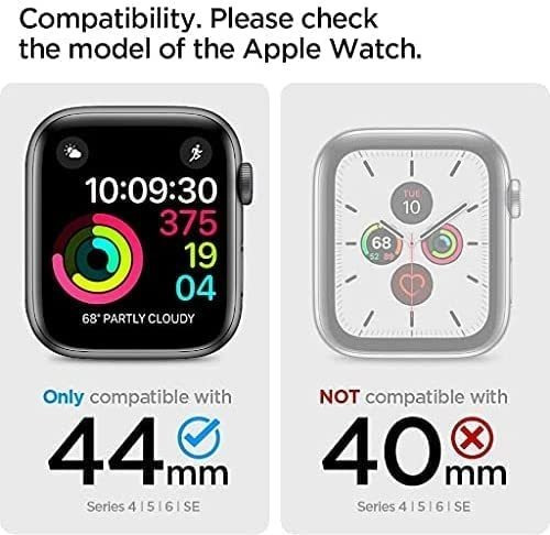 Imagem 5 de 6 de Capa Spigen Liquid Air Pro Para Apple Watch 44mm S 6/5/4/se
