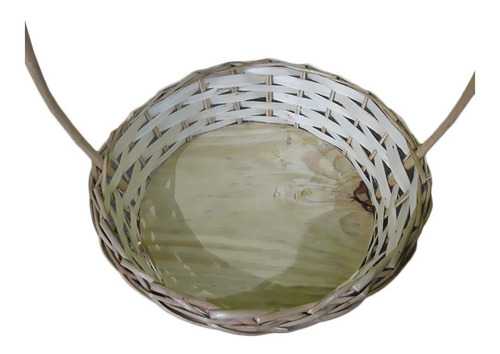 Cesta De Vime Redonda Pequena - 18cm