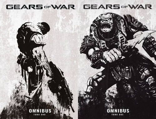 Gears Of War Omnibus 1 Y 2 Kamite Tapa Blanda Español Color