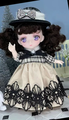 Hermosisima Muñeca  Princesa De Moda Articulada