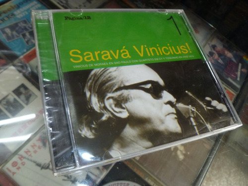 Sarava Vinicius -en Sao Paulo Con Toquinho -cd Sellado 834 -