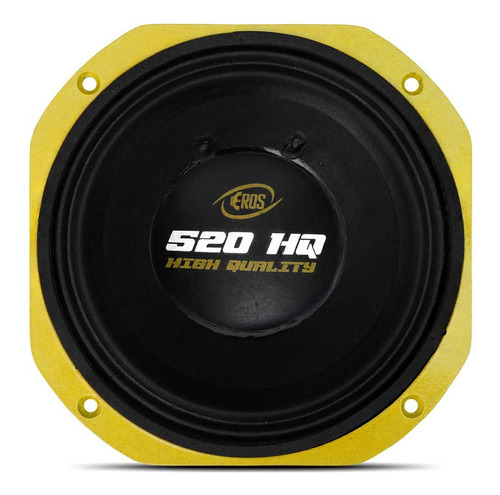 Alto Falante Eros Linha Hq E-520 10 Polegadas 8r 520w Rms Cor Preto