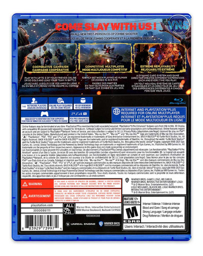 Back 4 Blood Ultimate Edition - Ps4 - Mídia Física - Lacrado