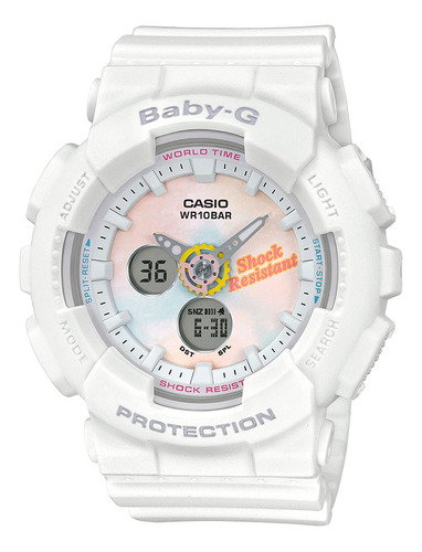 Reloj Baby-g Ba-120t-7adr En Resina Mujer