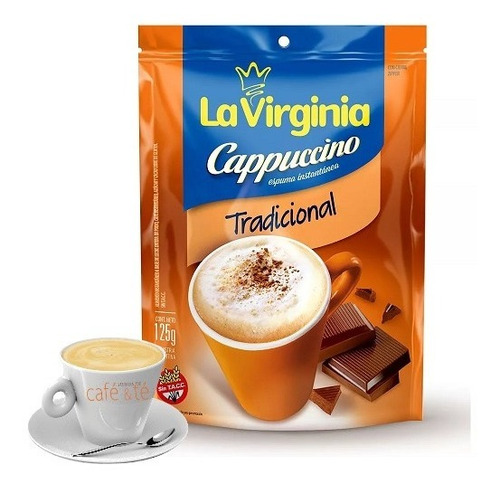 Cappuccino La Virginia Instantáneo Clásic Bolsa Doypack 125g