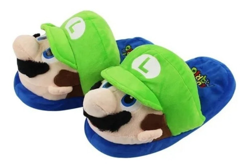 Linda Pantufa Luigi 30/42 - Mario Bros Nintendo Frete Gratis