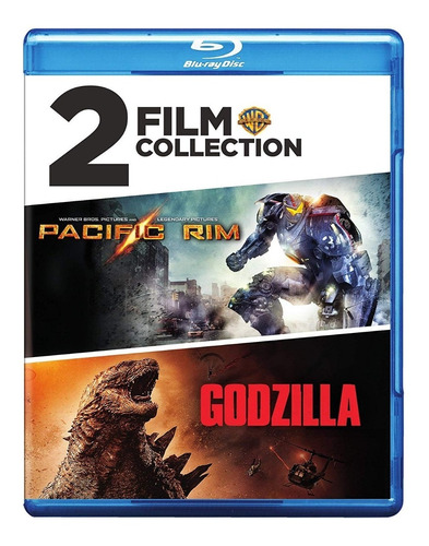 Blu-ray Pacific Rim + Godzilla (2014) / Incluye 2 Films