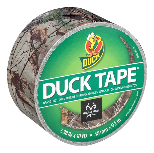 Cinta Adhesiva Ducktape Camuflaje 48mmx9.1m Realtree Xtra Color Camuflajeado Camuflajeado