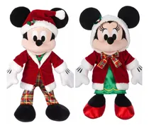Comprar Mickey Y Minnie Pack Peluches Navidad Original Disney Store