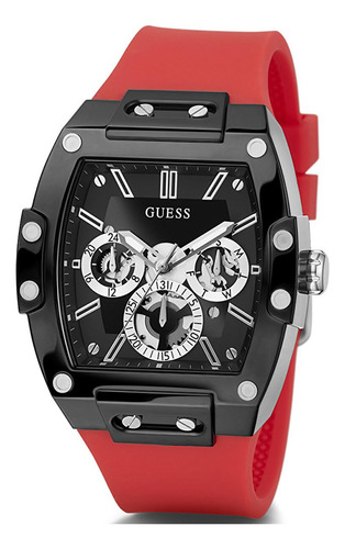 Relógio Multifuncional Guess Casual Para Homens, Estojo De 4