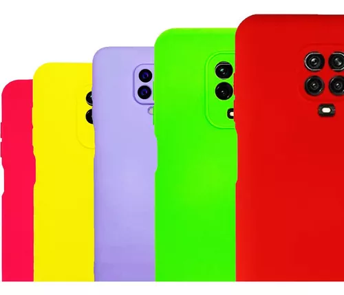 Funda silicona roja Xiaomi Redmi Note 9S