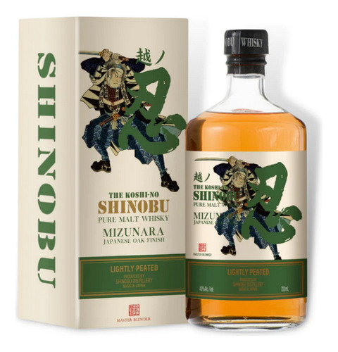 Whisky The Koshi-no Shinobu Pure Malt Lightly Peated