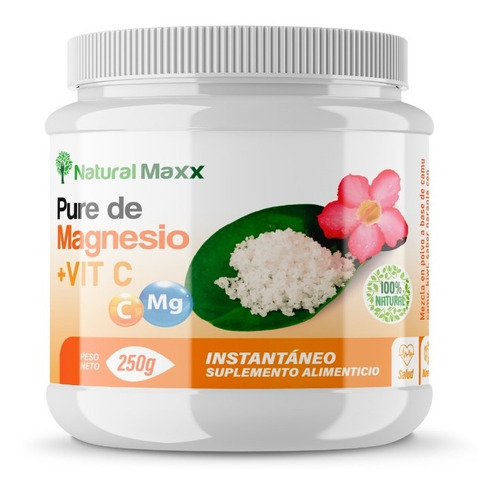 Cloruro De Magnesio + Vitamina C En Polvo Naturalmaxx Oferta