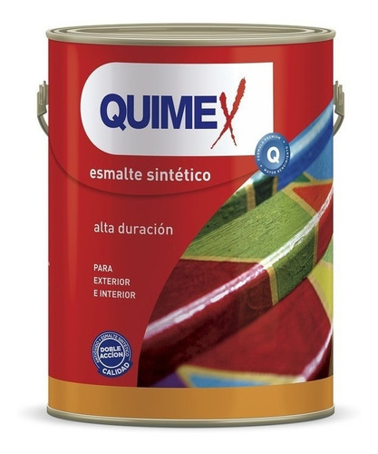 Esmalte Sintético Alta Temperatura Negro 1 Litro Quimex Pint