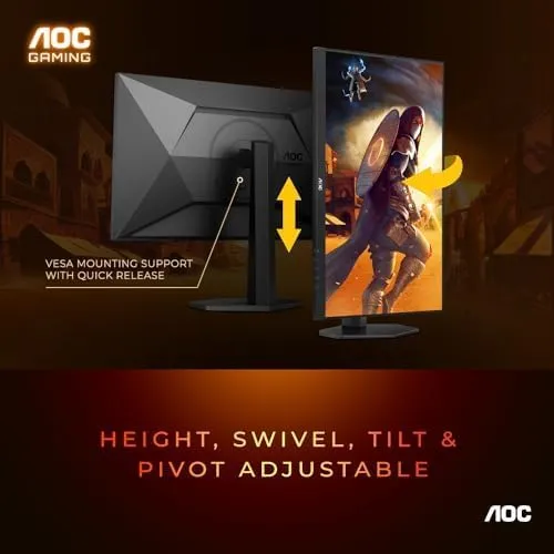 Aoc Q27g4xn Monitor Para Juegos De 27 , 2k Qhd 2560x1440,...