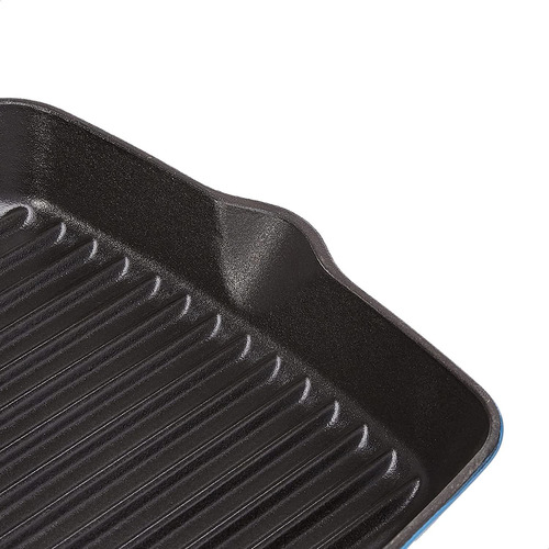 Sartén Grill Fierro Fundido Base Esmaltada Loza 24cm Amazon
