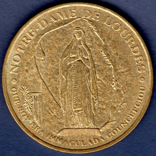 Medalla De Notre Dame De Lourdes 2006