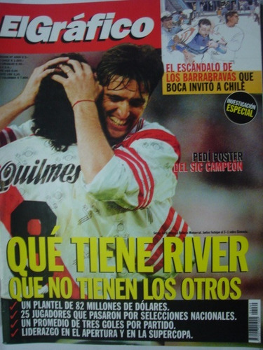 El Grafico 4069 River Plate Sergio Berti Y Roberto Monserrat