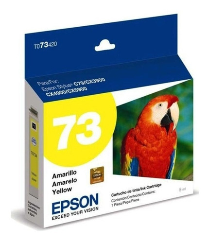 Cartuchos Epson 73n 73 Colores- Nuevos Cerrados En Caja