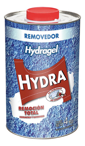 Hydragel Removedor Gel Al Agua Para Sinteticos Epoxi 4 Kg