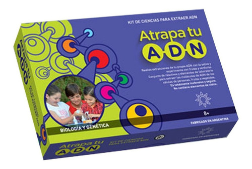 Atrapa Tu Adn Juego Kit De Ciencias Niños Para Extraer Adn