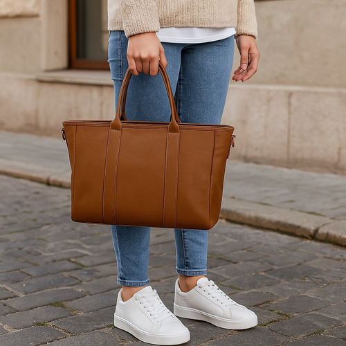 Cartera Mujer Dinobutelli Bolso Cuero Legitimo Reforzado Suela Cuero Níquel Suela