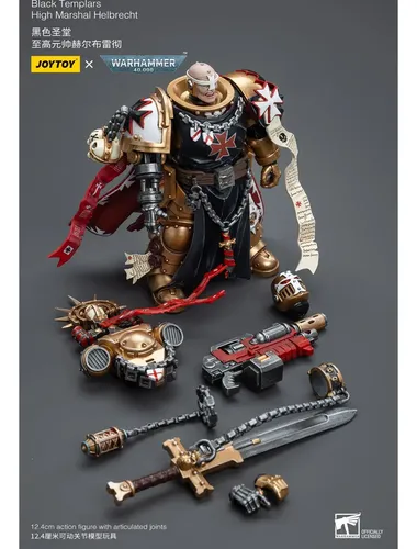 Joy Toy Warhammer 40k Black Templars High Marshal Helbrecht