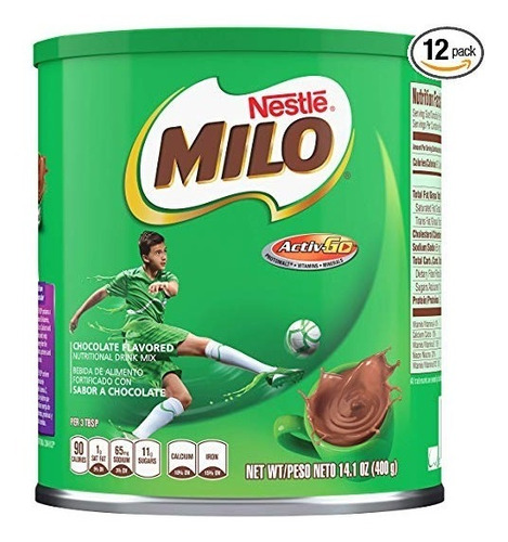 Nestlé Milo, Con Sabor A Chocolate, 14,1 Unidad Onza (paquet