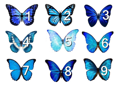Mariposas Recortadas Listas Para Decorar 20 Unidades De 4 Cm