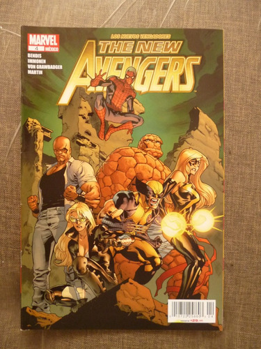 The New Avengers # 4 Marvel Comics Televisa Era Heroica