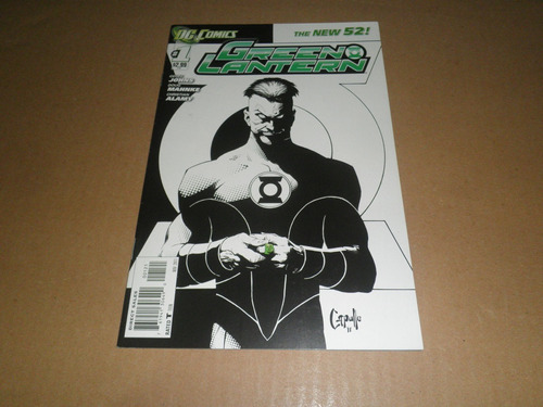 Green Lantern #1  Portada Variante The New 52 Dc Ingles