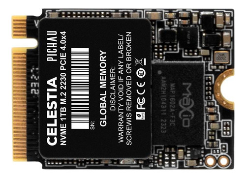 Ssd Pichau Celestia 1tb M.2 2230 Pcie Nvme L5000 G4200mb/s