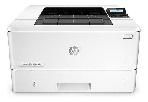 Impresora simple función HP LaserJet Pro M402N blanca 110V - 127V