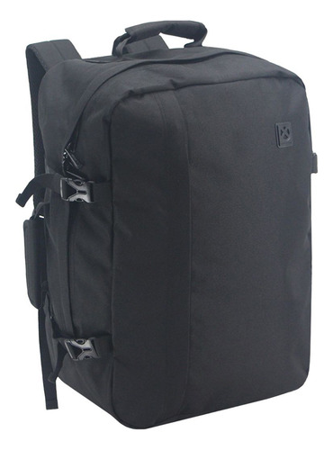 Mochila De Viaje Unicross Travel 19puLG Gran Capacidad Diseñ Color Negro 627001