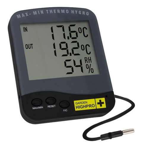 Termohigrometro Pro Hygro Premium Mide Temperatura Y Humedad