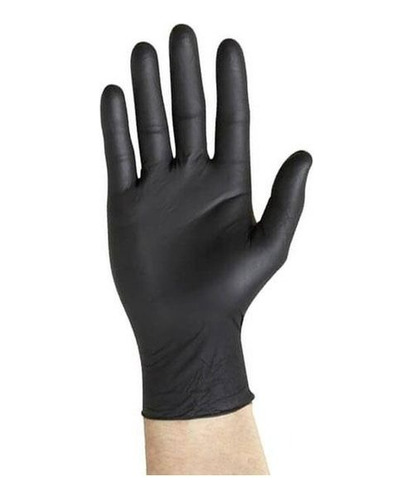 Guantes Nitrilo Negro Caja 100 Unidades. Talla S-m-l-xl