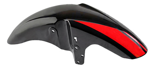 Salpicadera Delantera Para Moto Negro Rojo Dt200 Sport Ft250