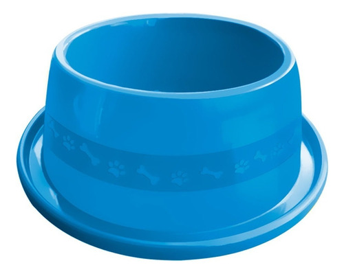 Comedouro Plástico Antiformiga Nº4 1900ml Cores Sortidas Cor Sortida