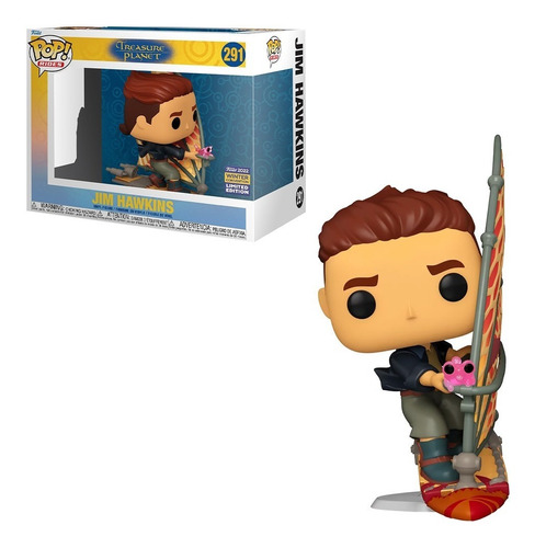 Funko Pop Disney Treasure Planet Jim Hawkins Winter Conventi