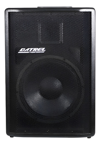 Caixa De Som Ativa 250w 12 Datrel Pra Igrejas Quermesse Cor Preto