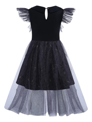 Aplicável A Vestido Melina Miércoles Addams Brujas Cosplay