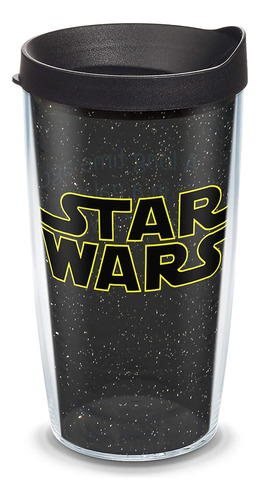 Vaso Aislado Doble Pared Con Logotipo Clasico Star Wars Fabr