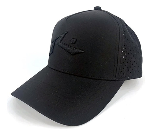 Rusty Anchor Man Cap Logo Negro Gorra