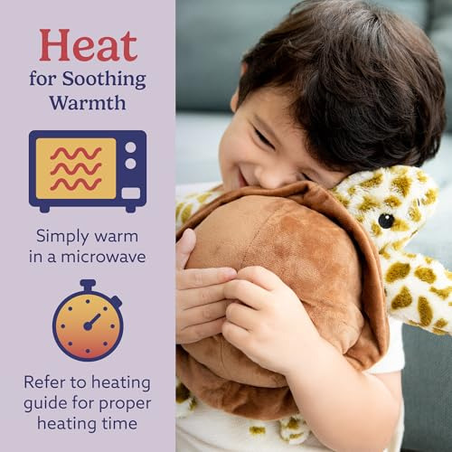 Intelex Cozy Microwaveable Plush Turtle - Lavanda Perfumada
